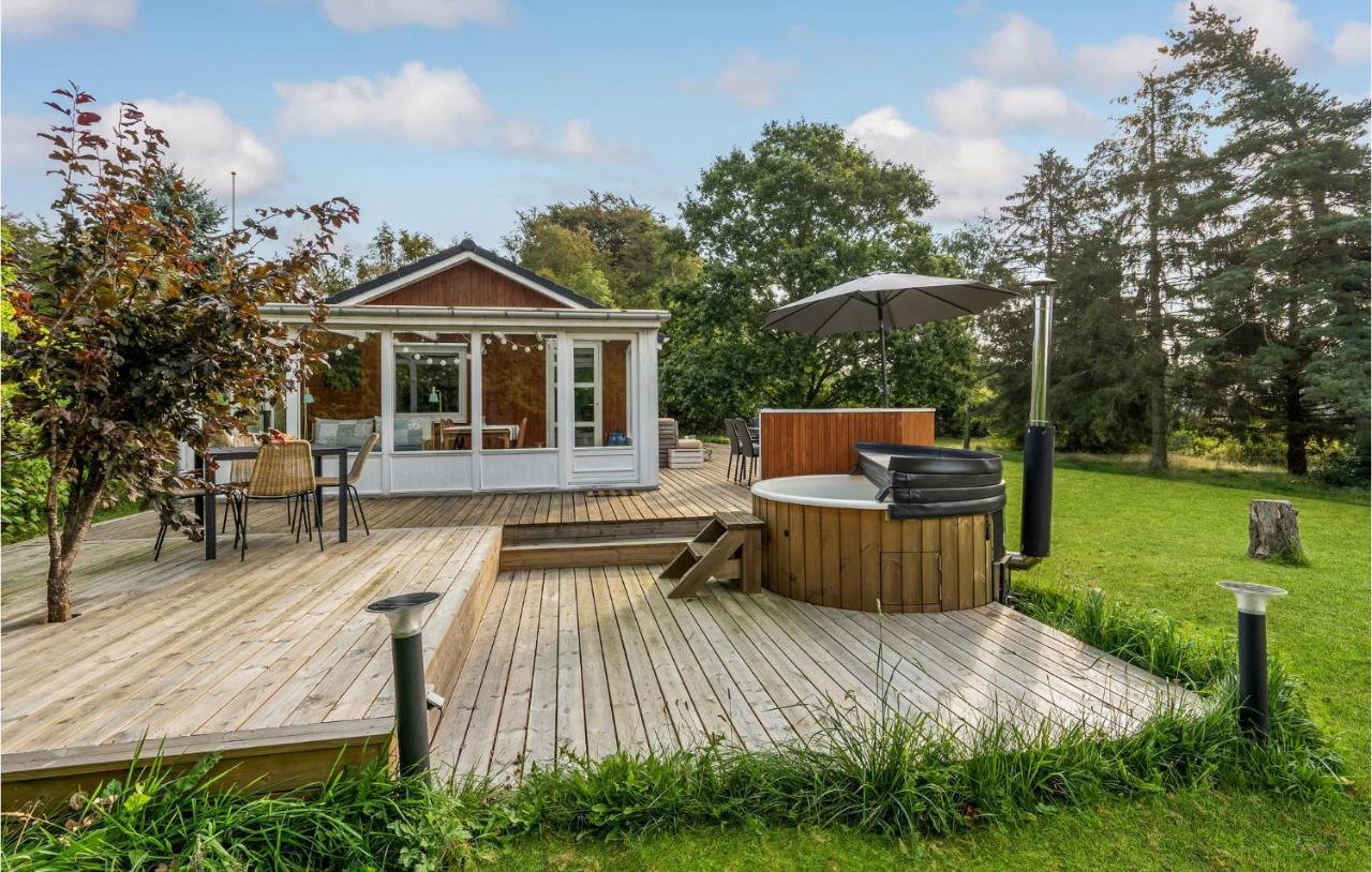 Nice Home In Havndal With Kitchen Eksteriør billede